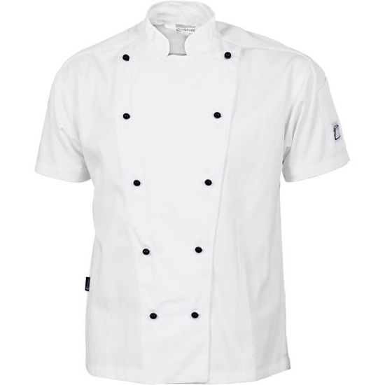 Picture of Dnc Cool-Breeze Cotton Chef Jacket, Short Sleeve 1103