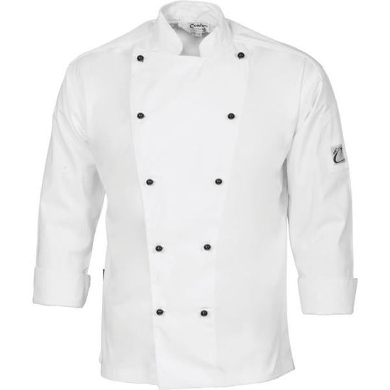 Picture of Dnc Cool-Breeze Cotton Chef Jacket, Long Sleeve 1104