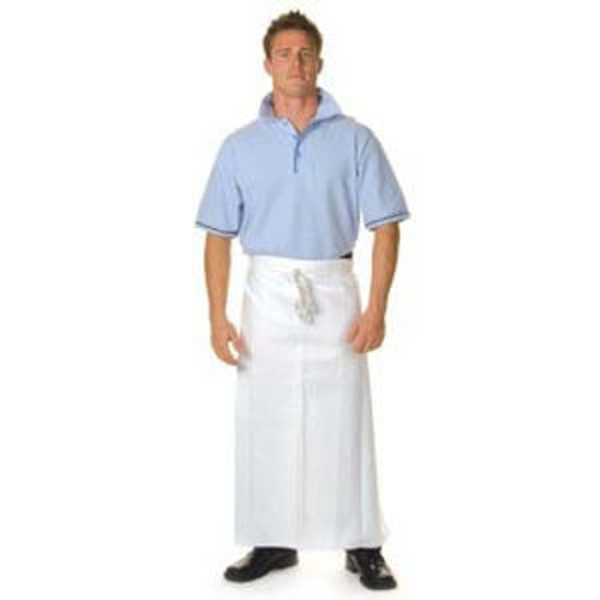 Picture of Dnc Poly/Cotton Continental Apron With Pocket 2411