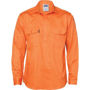 Picture of Dnc Cotton Drill Close Front Work Shirt- Long Sleeve, Gusset 3204