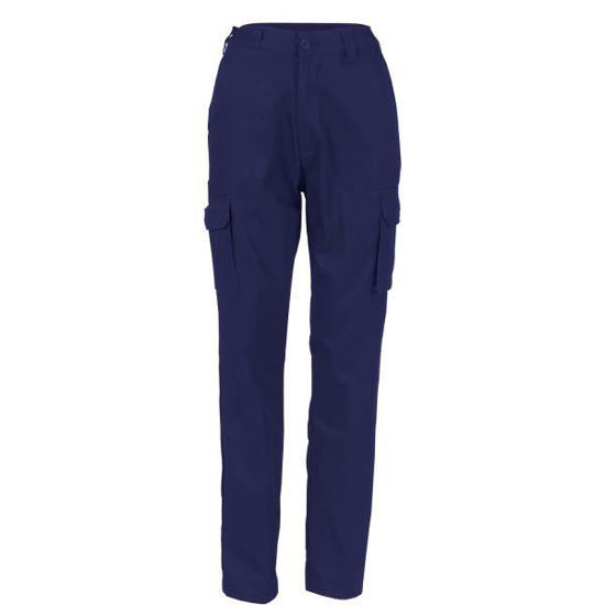 Picture of Dnc Ladies' Cotton Drill Cargo Pants 3322