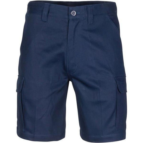 Picture of Dnc Middle Weight Cotton Double Slant Cargo Shorts - With Shorter Leg Length 3358