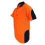 Picture of Dnc Hi-Vis Semicircle-Piping Polo 3569