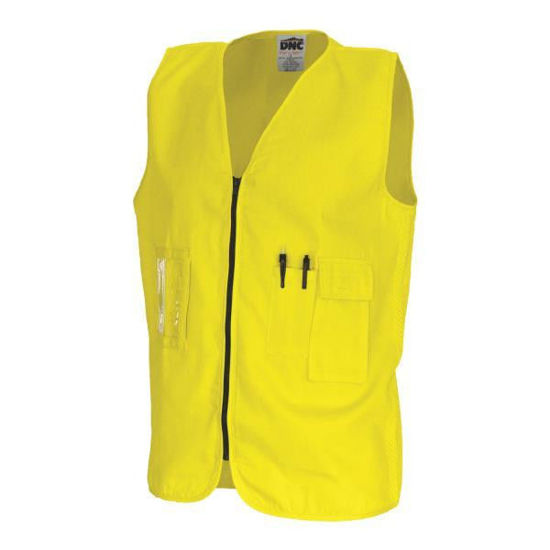Picture of Dnc Daytime Cotton Safety Vest 3808