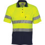 Picture of Dnc Hi-Vis Cotton Back Polo Withgeneric Ref. Tape Short Sleeve 3717