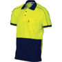 Picture of Dnc Hi-Vis Cool-Breathe Double Piping Polo Short Sleeve 3753