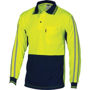Picture of Dnc Hi-Vis Cool Breathe Stripe Polo - Long Sleeve 3756