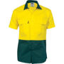 Picture of Dnc Hi-Vis Two Tone Cotton Drill Shirt 3831