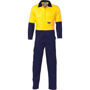 Picture of Dnc Hi-Vis Cool-Breeze Two Tone Light Weight Cotton Coverall 3852