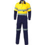 Picture of Dnc Hi-Vis Two Tone Cotton Coverall With 3M Reflective Tape 3855
