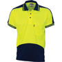 Picture of Dnc Hi-Vis Micromesh Panel Polo Shirt - Short Sleeve 3891