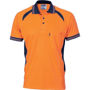Picture of Dnc Hi-Vis Cool-Breeze Contrast Mesh Panel Polo Shirt, Short Sleeve 3901