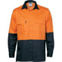 Picture of Dnc Hi-Vis 3 Way Cool-Breeze Cotton Shirt - Long Sleeve 3938