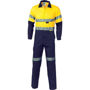 Picture of Dnc Light Weight Cool-Breeze Hi-Vis Two Tone Cotton Coverall With 3M R/Tape 3955