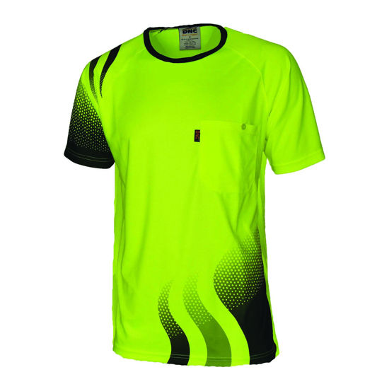 Picture of Dnc Wave Hi-Vis Sublimated Tee 3562