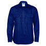 Picture of Dnc Cotton Drill Close Front Work Shirt- Long Sleeve, Gusset 3204