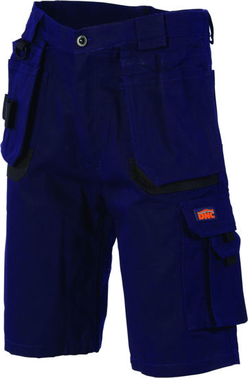 Picture of Dnc Duratex Cotton Duck Weave Tradies Shorts 3336