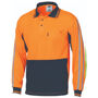 Picture of Dnc Hi-Vis Cool Breathe Stripe Polo - Long Sleeve 3756