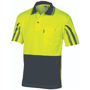 Picture of Dnc Hi-Vis Cool Breathe Printed Stripe Polo - Short Sleeve 3752