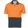 Picture of Dnc Hi-Vis Cool-Breeze 2 Tone Cotton Polo With Twin Pocket, Short Sleeve 3943