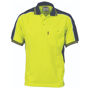 Picture of Dnc Hi-Vis Poly/Cotton Contrast Panel Polo, Short Sleeve 3895