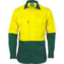Picture of Dnc Hi-Vis Two Tone Cotton Drill Shirt 3832