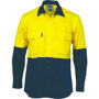Picture of Dnc Hi-Vis Two Tone Cotton Drill Shirt 3832