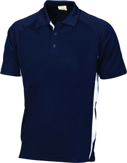 Picture of Dnc Kids Cool-Breathe Side Panel Polo Shirt 5228