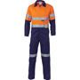 Picture of Dnc Light Weight Cool-Breeze Hi-Vis Two Tone Cotton Coverall With 3M R/Tape 3955