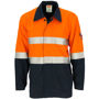 Picture of Dnc Patron Saint Flame Retardant Two Tone Drill Arc Rated Welder'S Jacket With 3M F/R Tape 3458